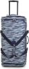Kipling Teagan L brush stripes Trolley Reistas online kopen