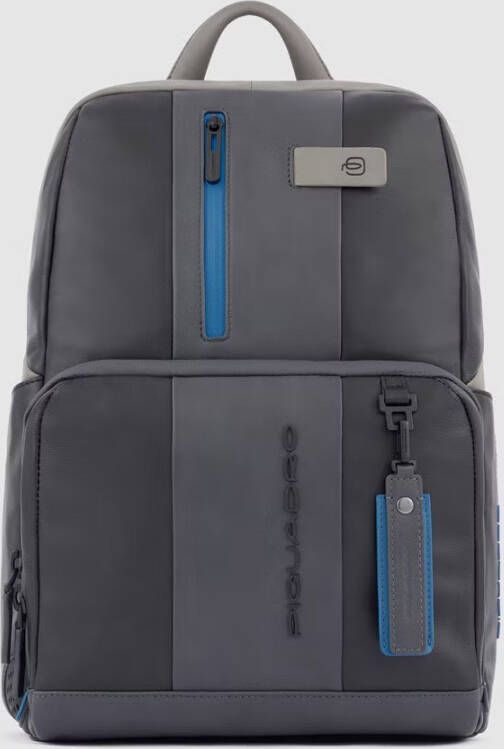 Piquadro Urban Computer Backpack 14&apos, &apos, Black Blue online kopen