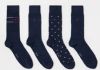 Tommy Hilfiger giftbox sokken met print set van 3 donkerblauw online kopen