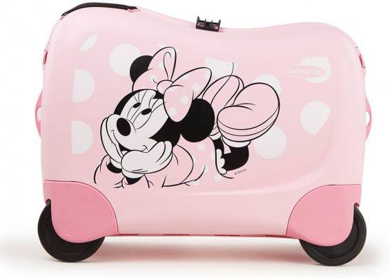 Samsonite Reiskoffers Dream Rider Disney Suitcase Disney Minnie Glitter Roze online kopen