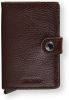 Secrid Miniwallet Portemonnee Veg espresso brown Dames portemonnee online kopen