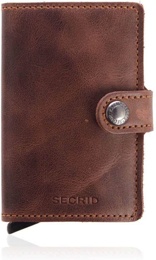 Secrid Pasjes portemonnees Miniwallet Vintage Bruin online kopen