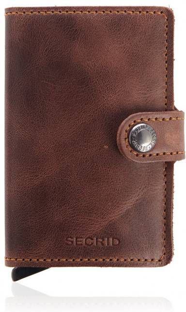 Secrid Pasjes portemonnees Miniwallet Vintage Bruin online kopen