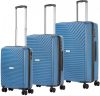 CarryOn Transport Tsa Kofferset 3 delige Trolleyset Met Okoban Usb Blauw online kopen