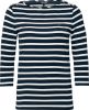 Tommy Hilfiger Blauwe T shirt Heritage Boat Neck Tee 3/4 online kopen