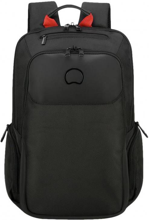 Delsey Parvis Plus Compartments Laptop Backpack 15.6&apos, &apos, black backpack online kopen