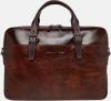 Castelijn & Beerens Rien 3 Vaks Laptoptas 15.6&apos, &apos, RFID Cognac online kopen