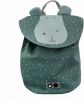 Fan Toys Trixie Mini rugzak Mr. Hippo 30 X 23 Cm Katoen Groen online kopen