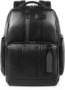 Piquadro Urban Fast check PC Backpack with iPad Compartment black backpack online kopen