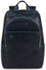 Piquadro Blue Square Computer Backpack 14" Night Blue online kopen