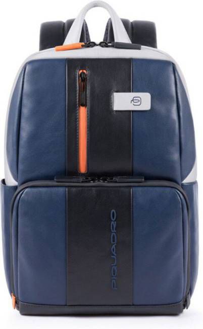 Piquadro Urban Computer Backpack 14&apos, &apos, Blue/Grey online kopen