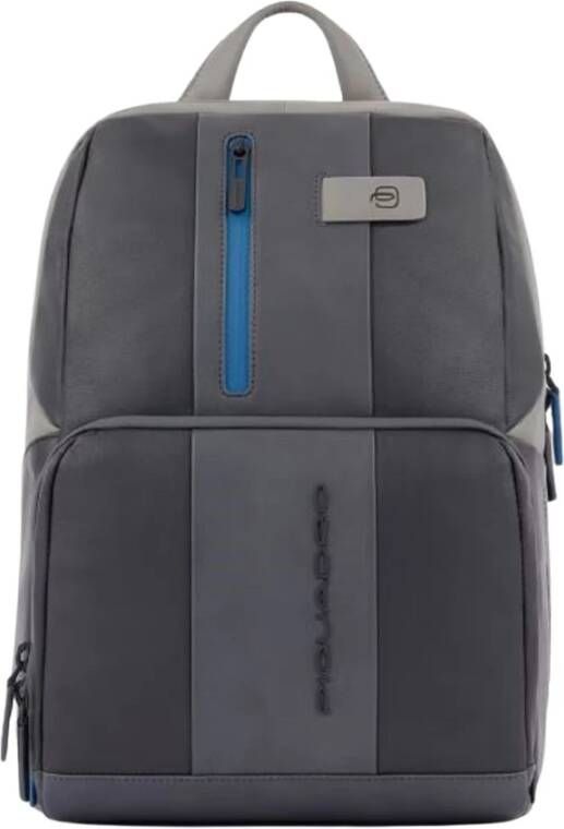 Piquadro Urban Computer Backpack 14&apos, &apos, Black Blue online kopen
