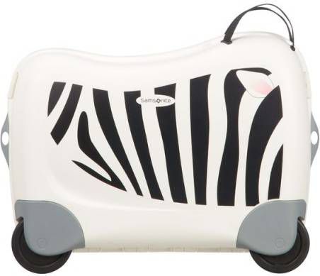 Samsonite Dream Rider Zebra kinderkoffer met schouderriem 37 cm online kopen