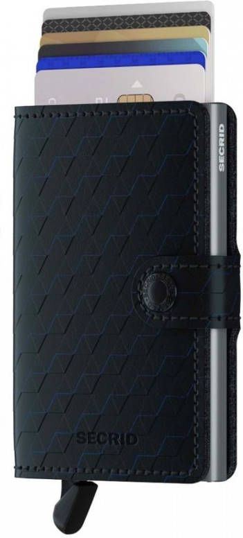 Secrid Mini Wallet Portemonnee Optical Black/Titanium online kopen