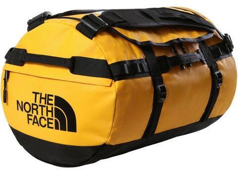 The North Face reistas Base Camp Duffel S geel/zwart online kopen