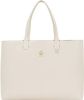 Tommy Hilfiger Iconic shopper solid feather white online kopen