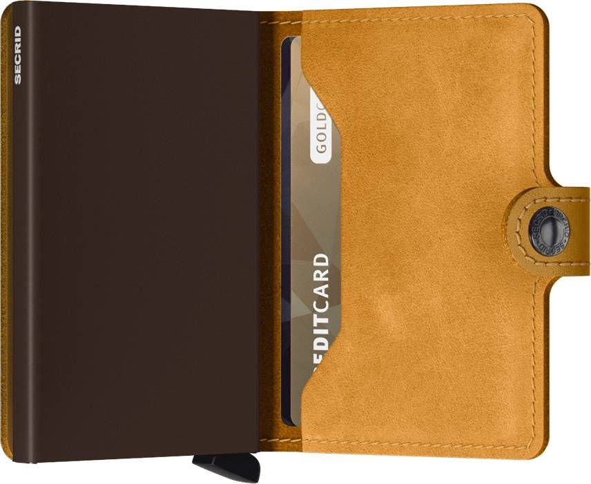 Secrid Slimwallet Portemonnee Vintage olive black Dames portemonnee online kopen