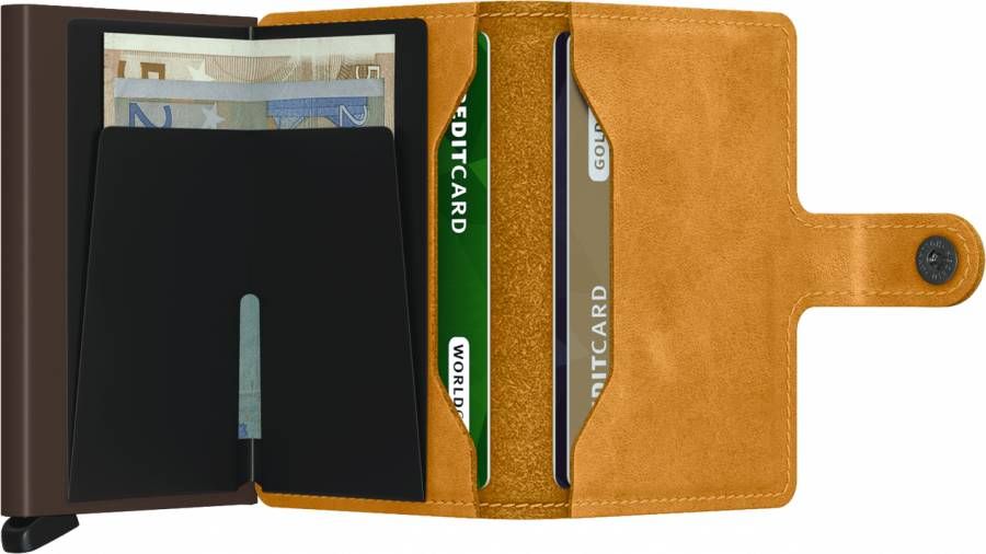 Secrid Slimwallet Portemonnee Vintage olive black Dames portemonnee online kopen