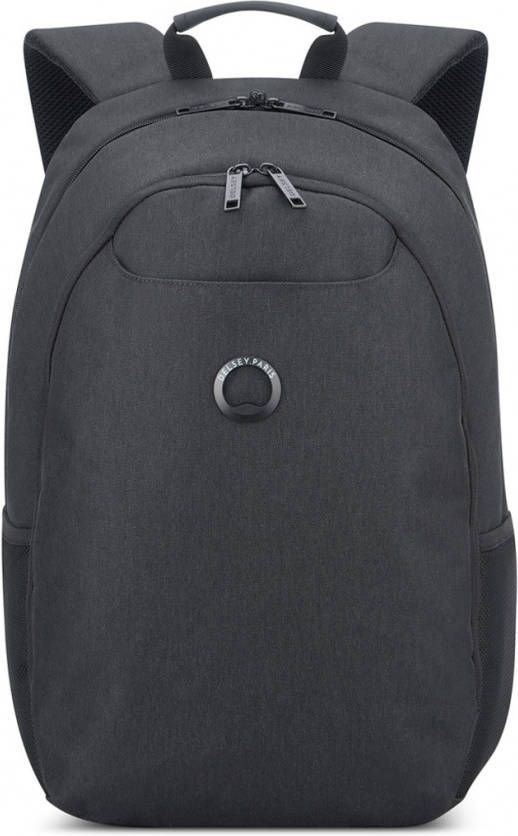 Delsey Esplanade One Compartment Backpack M 15.6" deep black backpack online kopen