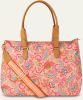 Oilily Charly Carry All Ruby peach amber Damestas online kopen