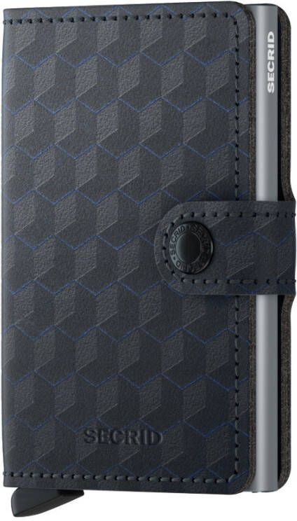 Secrid Mini Wallet Portemonnee Optical Black/Titanium online kopen