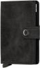 Secrid Slimwallet Portemonnee Vintage olive black Dames portemonnee online kopen