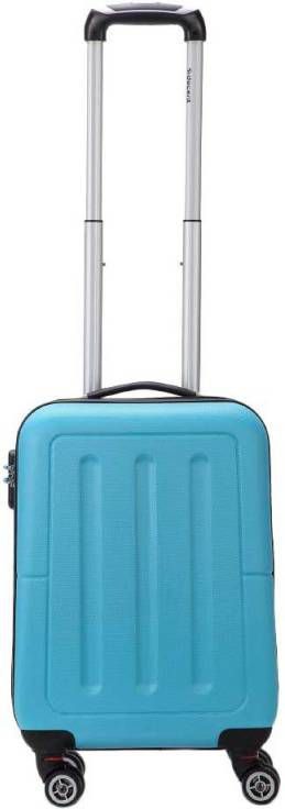 Decent Neon Fix Handbagage Trolley 55cm Aqua Blauw online kopen