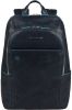 Piquadro Blue Square Computer Backpack 14" Night Blue online kopen