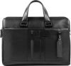 Piquadro Urban Computer Portfolio Briefcase with iPad Compartment black online kopen