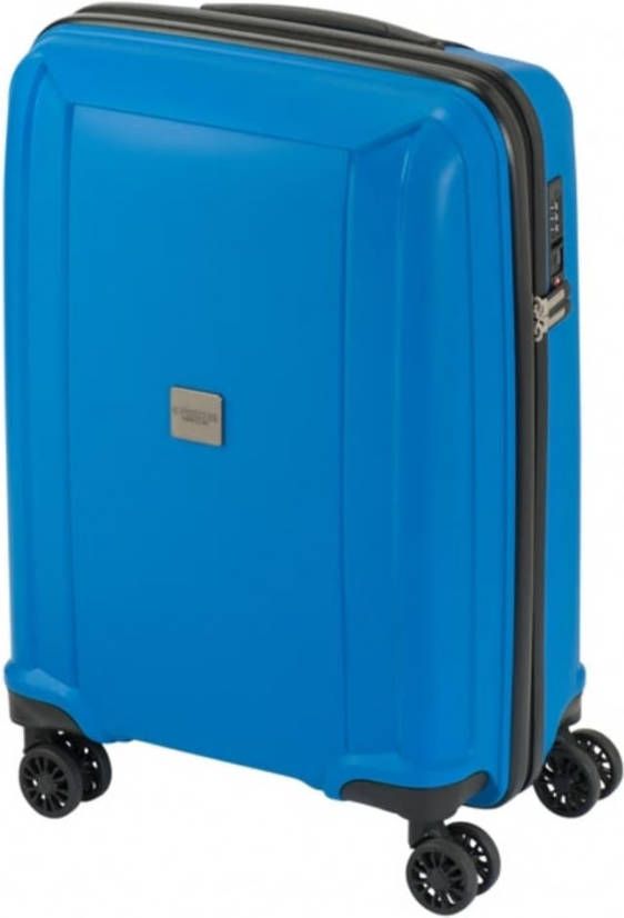 Princess Traveller Havana PP Cabin Trolley blue Harde Koffer online kopen