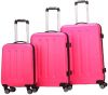 Decent Neon Fix 3 delige Kofferset pink online kopen